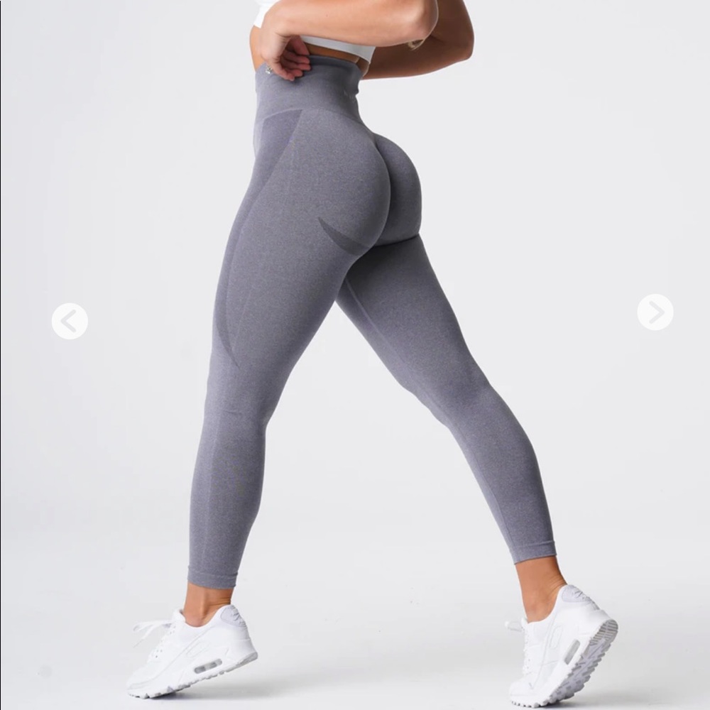 NVGTN grey contour seamless leggings